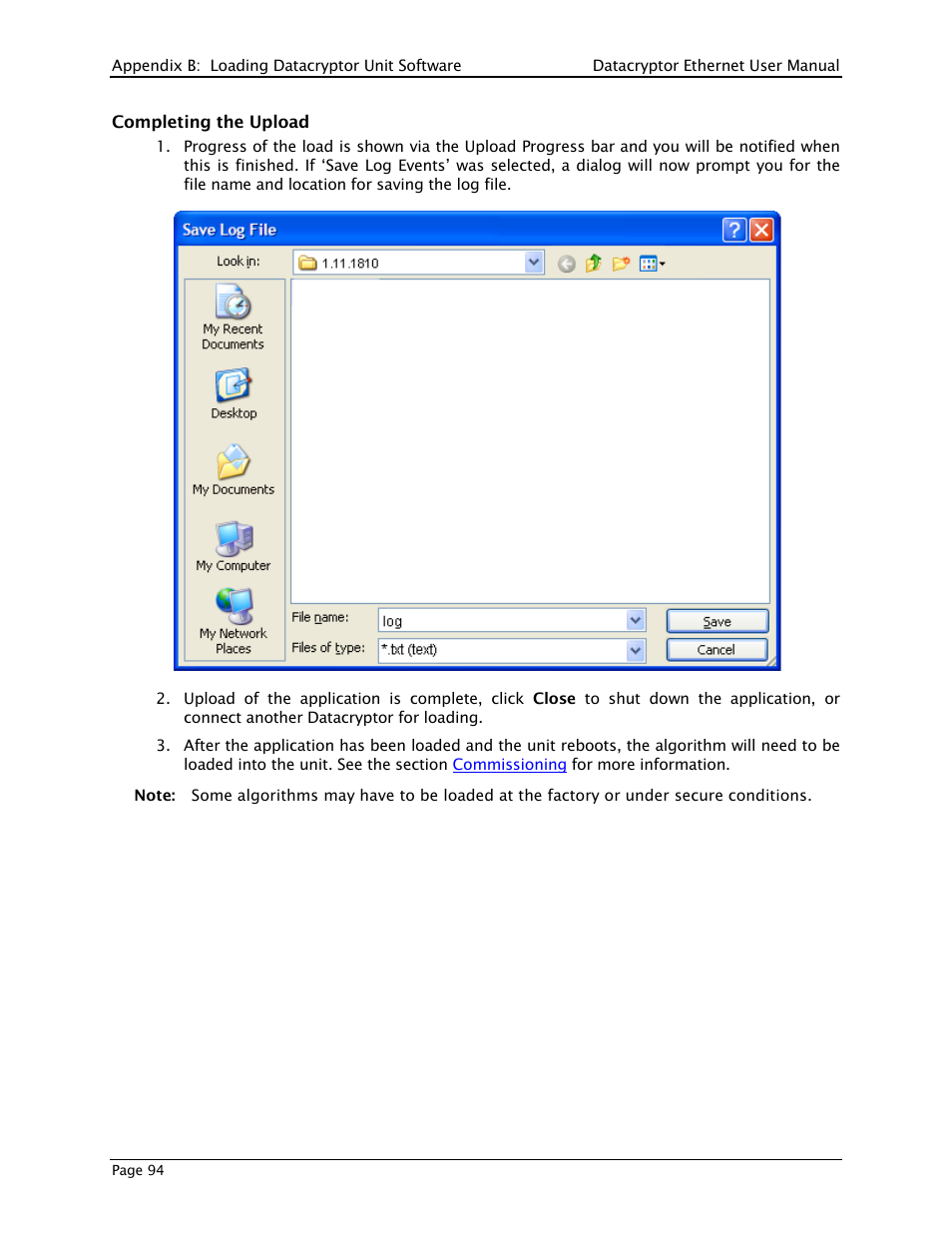 THALES DATACRYPTOR User Manual | Page 94 / 134