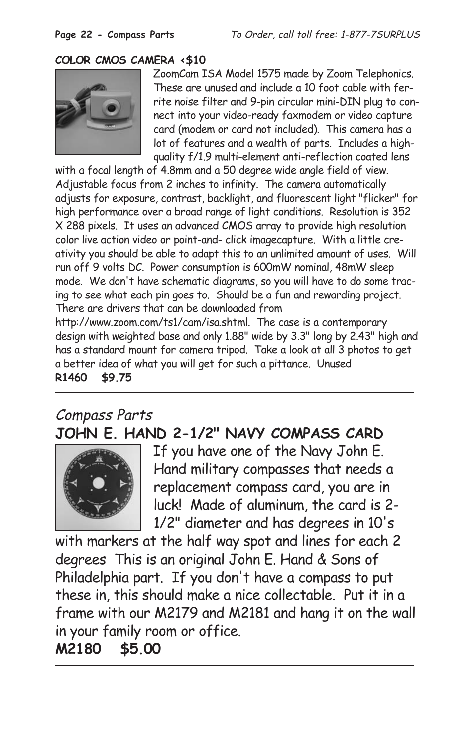 Compass parts | Tasco 1575 User Manual | Page 24 / 144