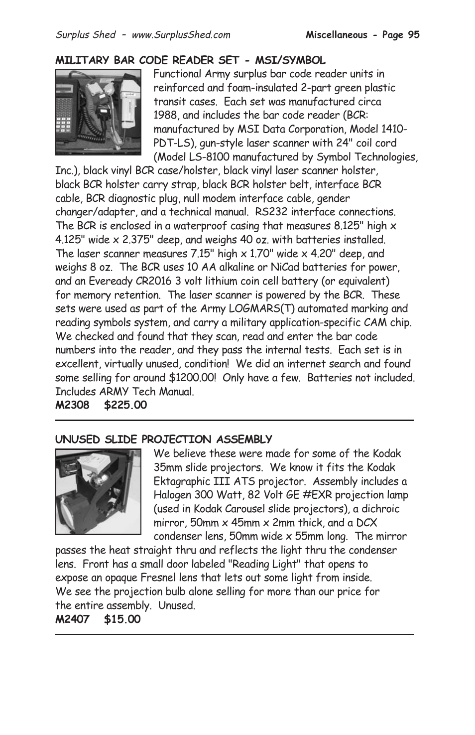 Tasco 1575 User Manual | Page 97 / 144