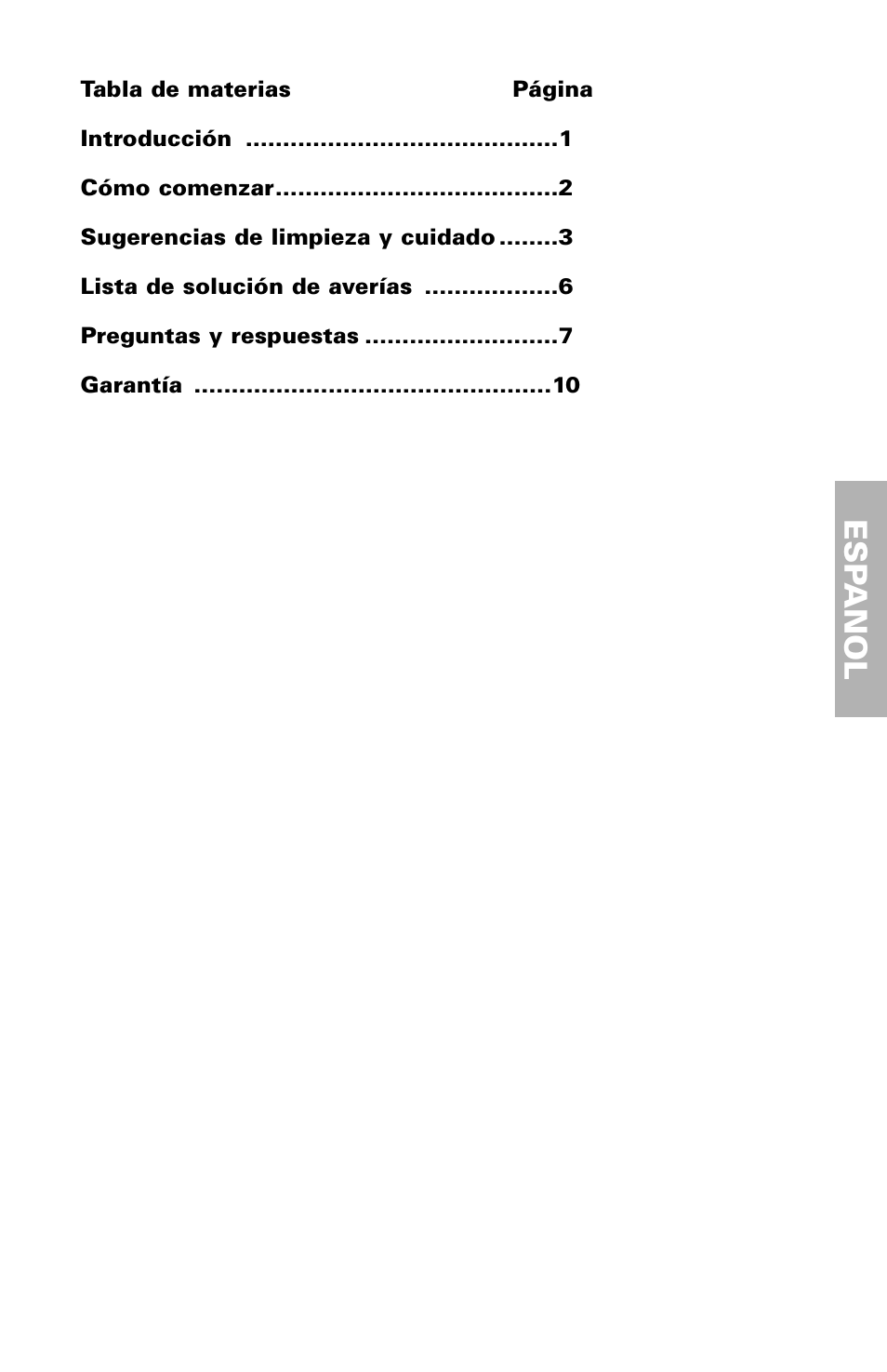 Esp anol | Trion High Efficiency Console Electronic Air Purifier User Manual | Page 12 / 32