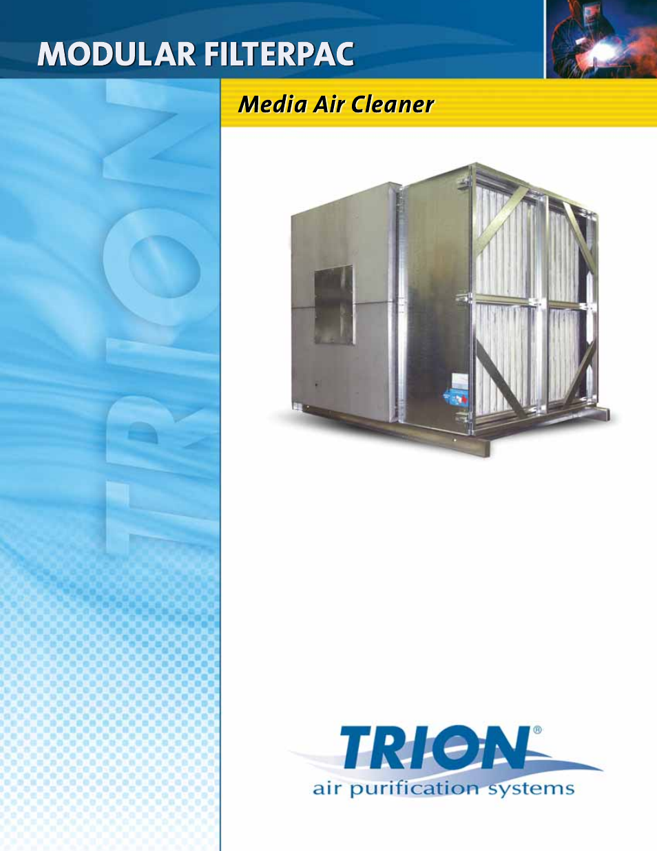 Trion Modular Filterpac Media Air Cleaner User Manual | 8 pages