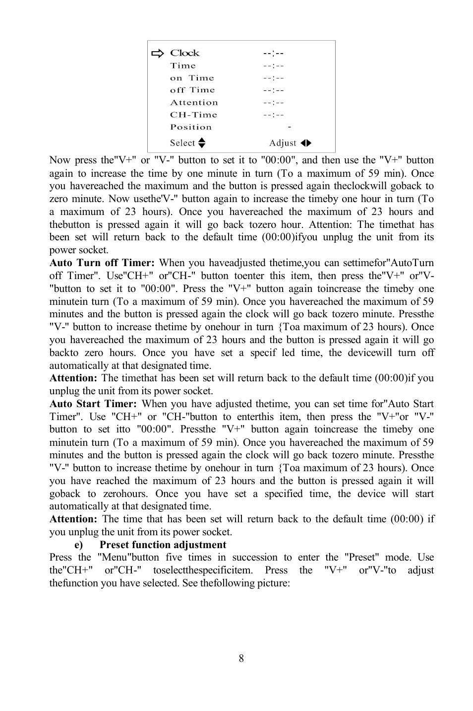 Hyundai H-LCD701 User Manual | Page 8 / 22