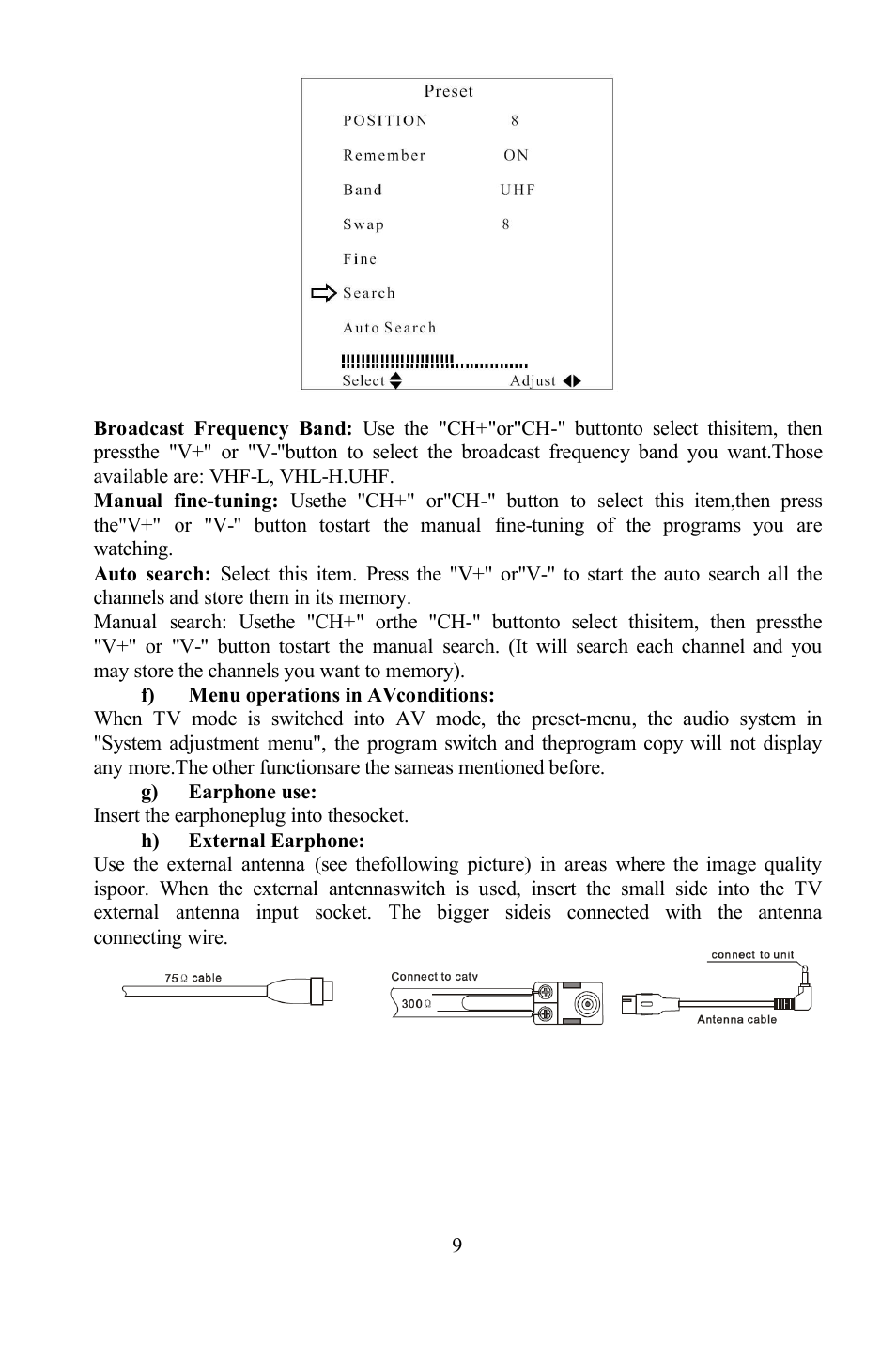 Hyundai H-LCD701 User Manual | Page 9 / 22