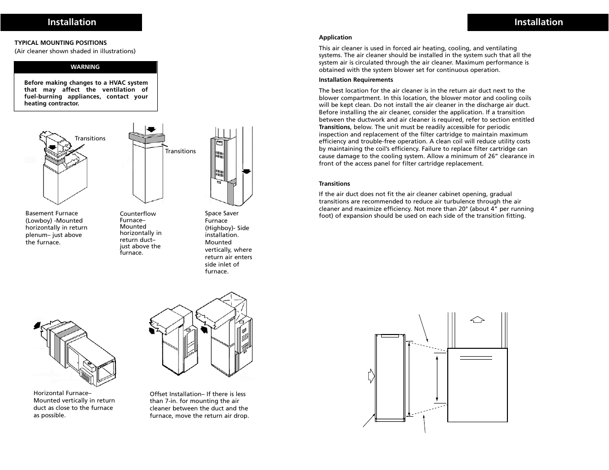 Installation 5 installation 4 | Trion Supreme Series User Manual | Page 6 / 6
