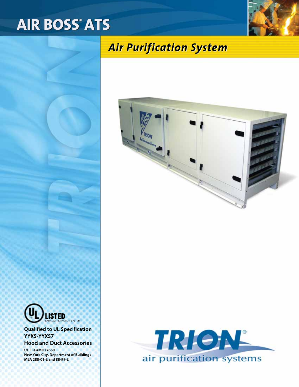 Trion Air Boss ATS User Manual | 16 pages