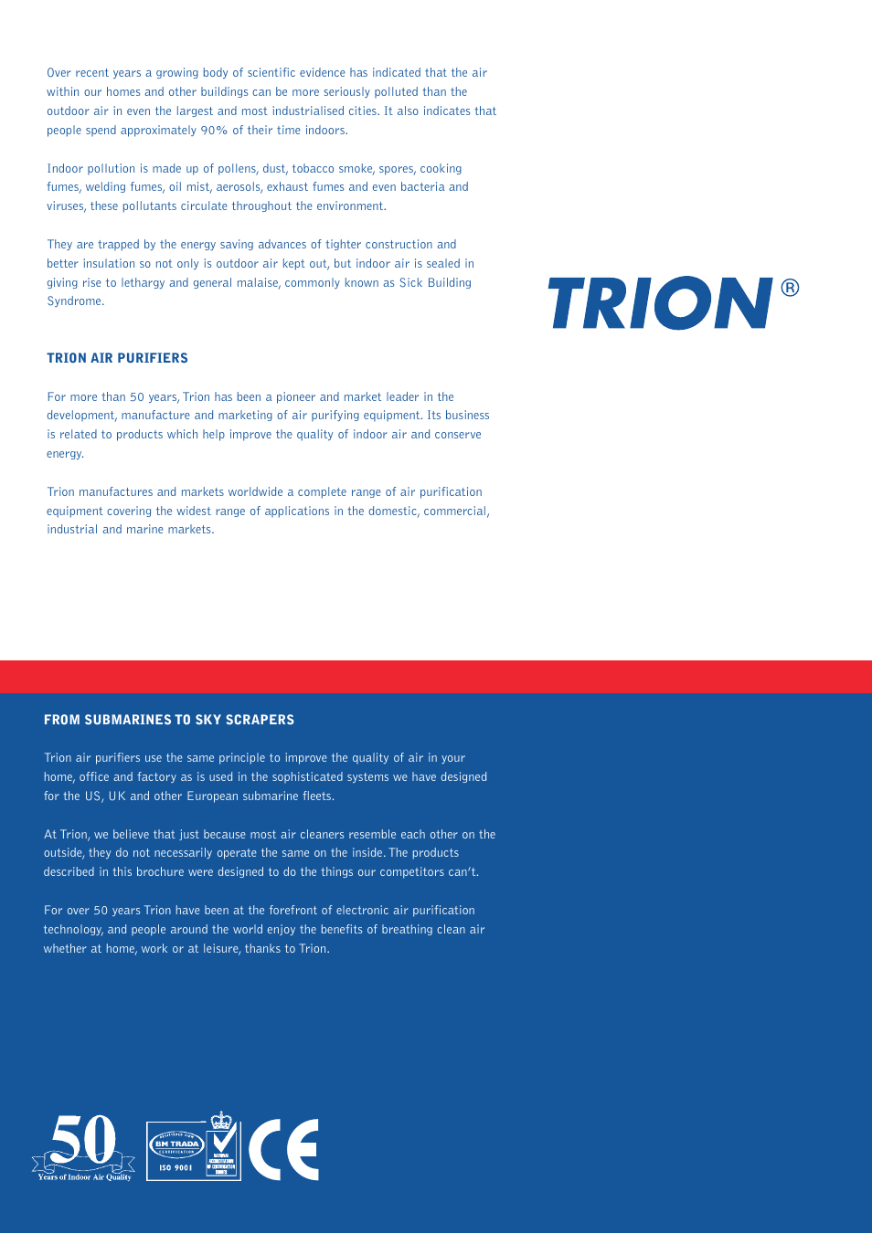 Trion CM Series User Manual | Page 2 / 6
