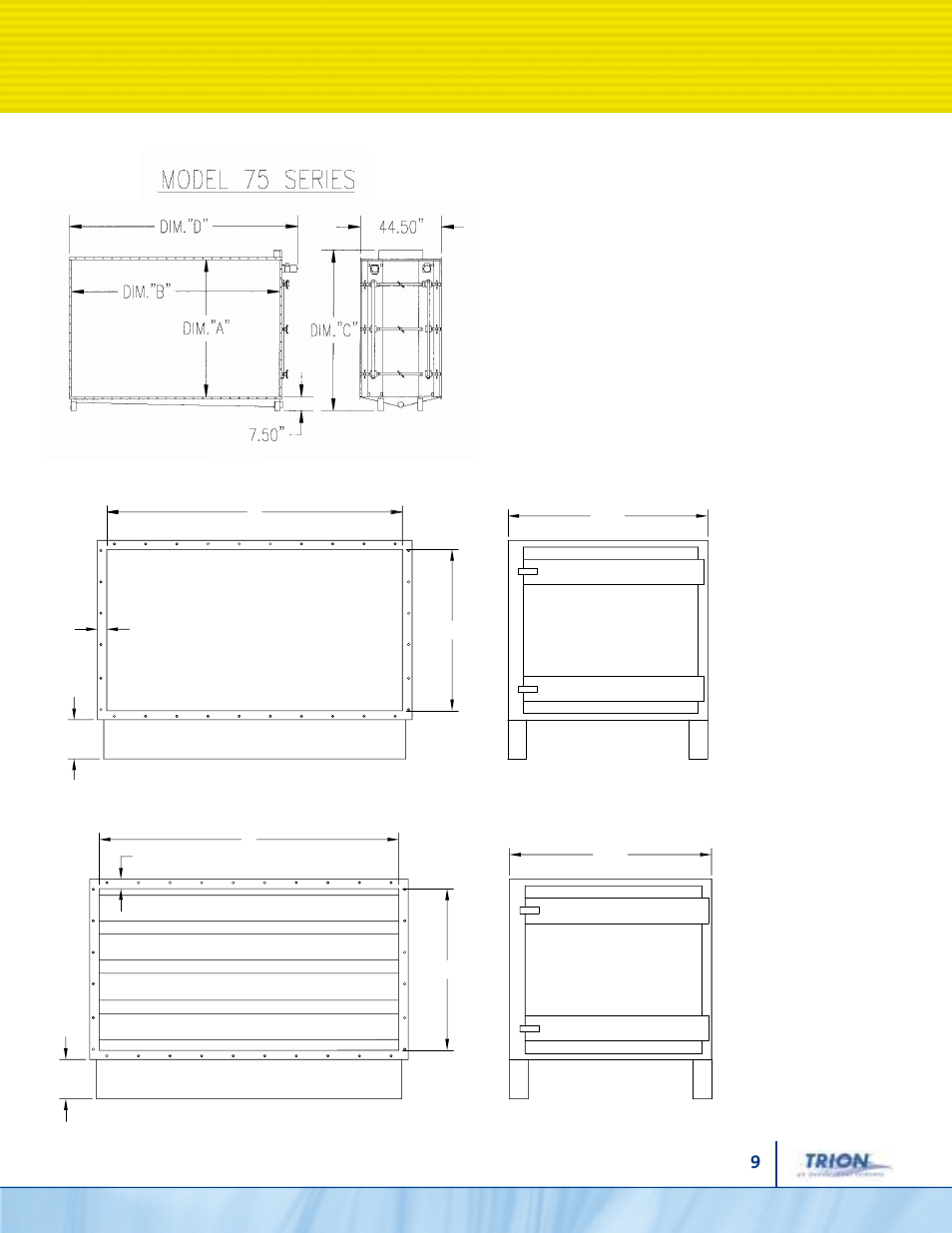 Bag housing, Carbon housing | Trion Air Boss 75 User Manual | Page 11 / 14