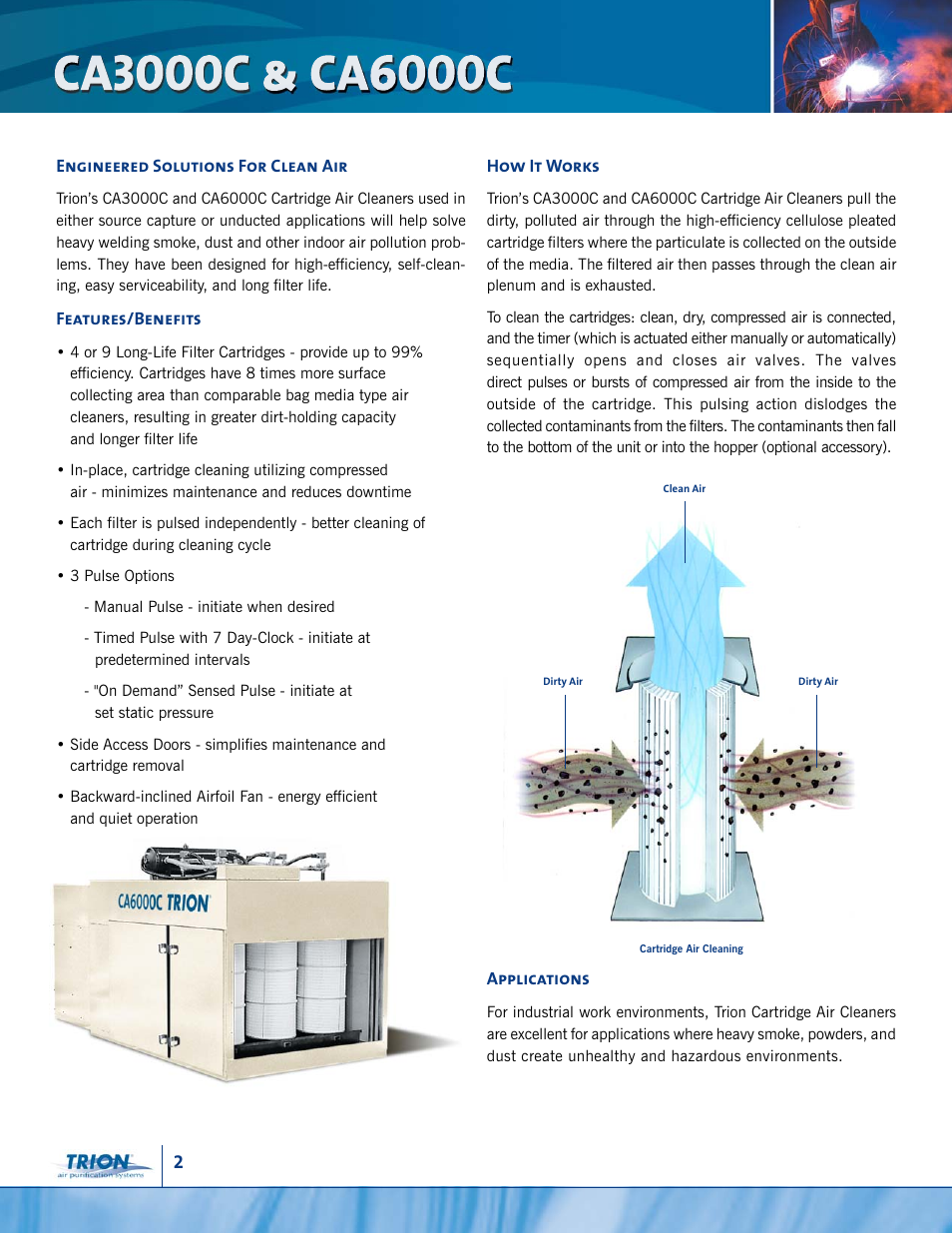Trion CA6000C User Manual | Page 2 / 8