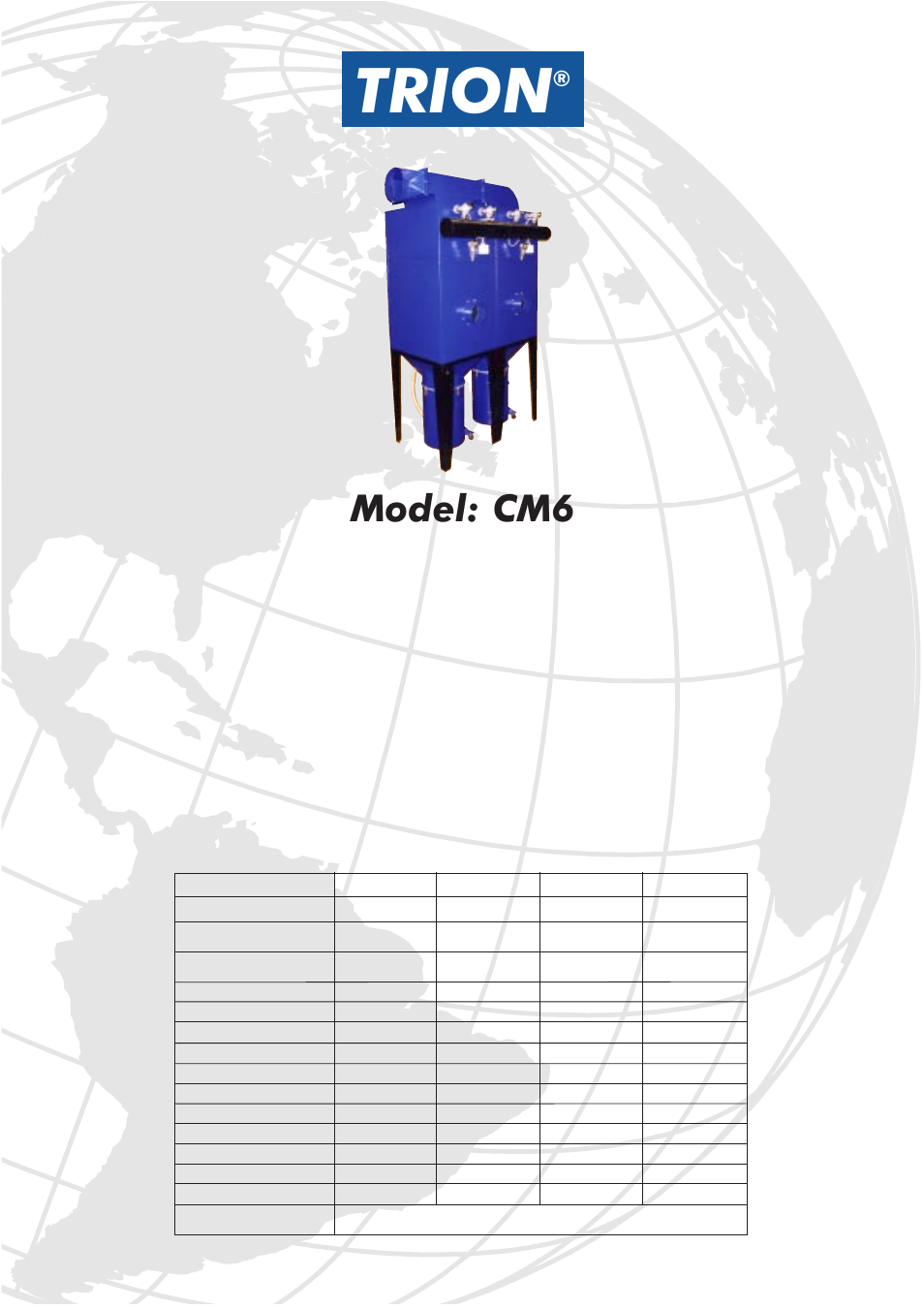 Trion CM2 User Manual | 2 pages