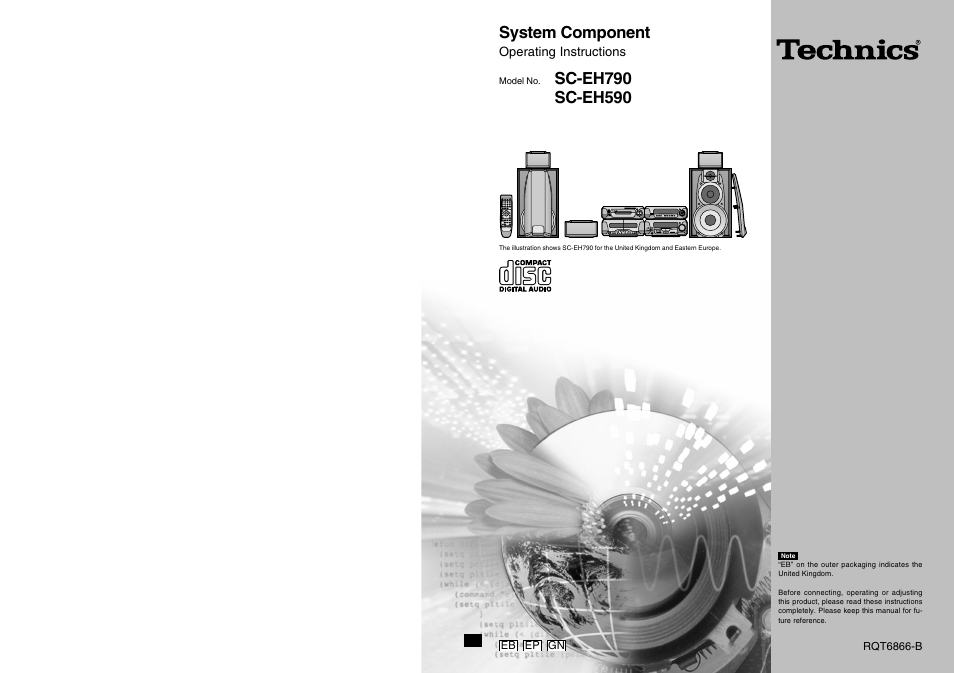 Technics SC-EH790 User Manual | 21 pages