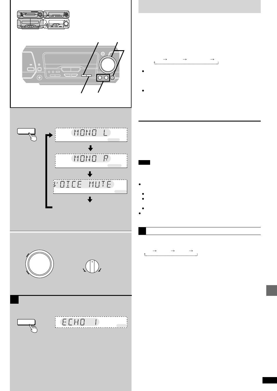 Enjoying karaoke, Original display | Technics SC-EH680 User Manual | Page 35 / 40