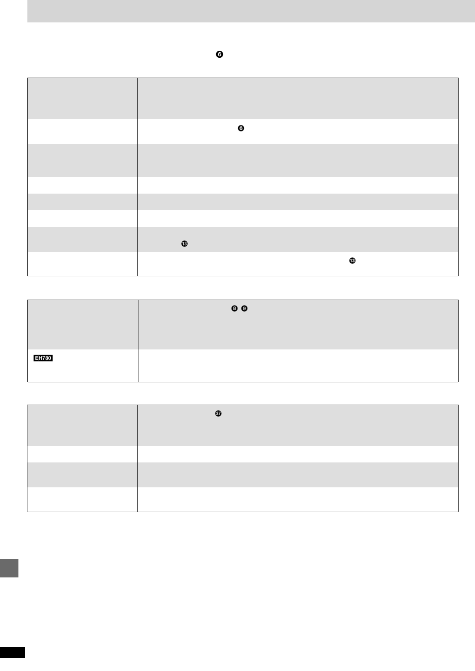 Troubleshooting guide, References | Technics SC-EH680 User Manual | Page 38 / 40