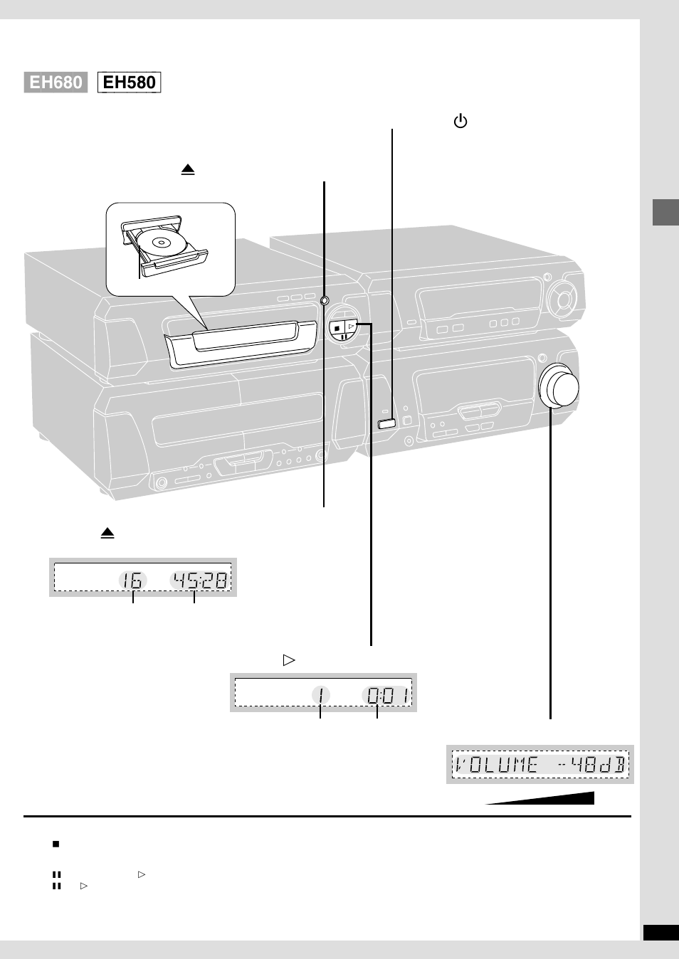 Technics SC-EH680 User Manual | Page 9 / 40