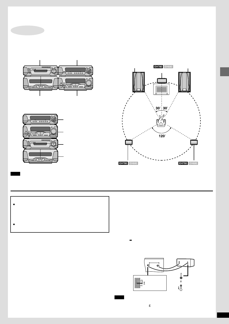 Simple set-up and play, Step, Locating | Technics SC-EH680  EN User Manual | Page 5 / 40