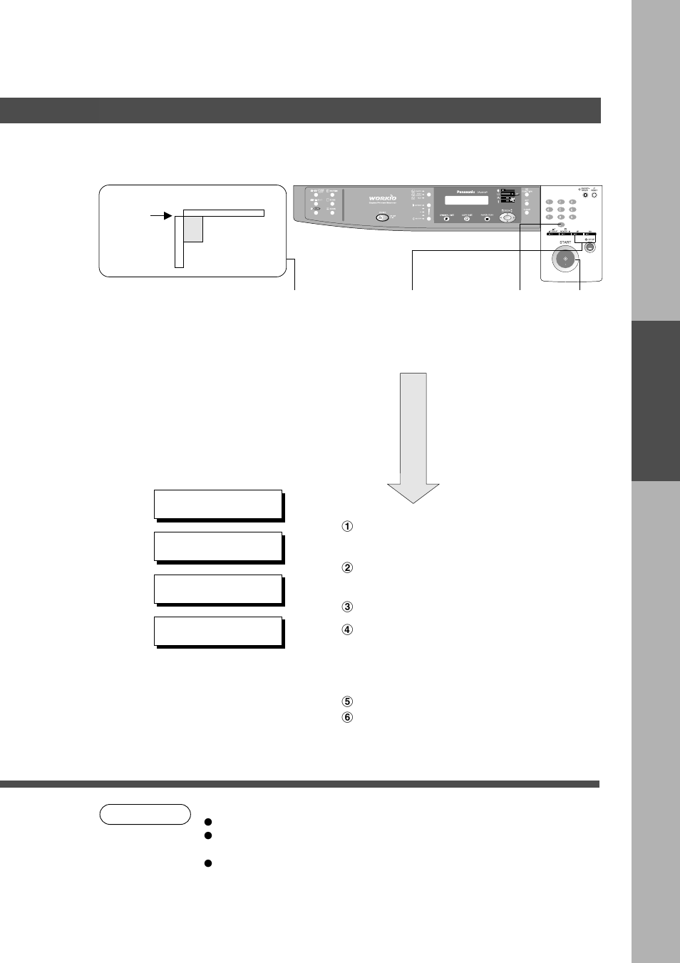 Other features | Technics DP-1810P User Manual | Page 23 / 54