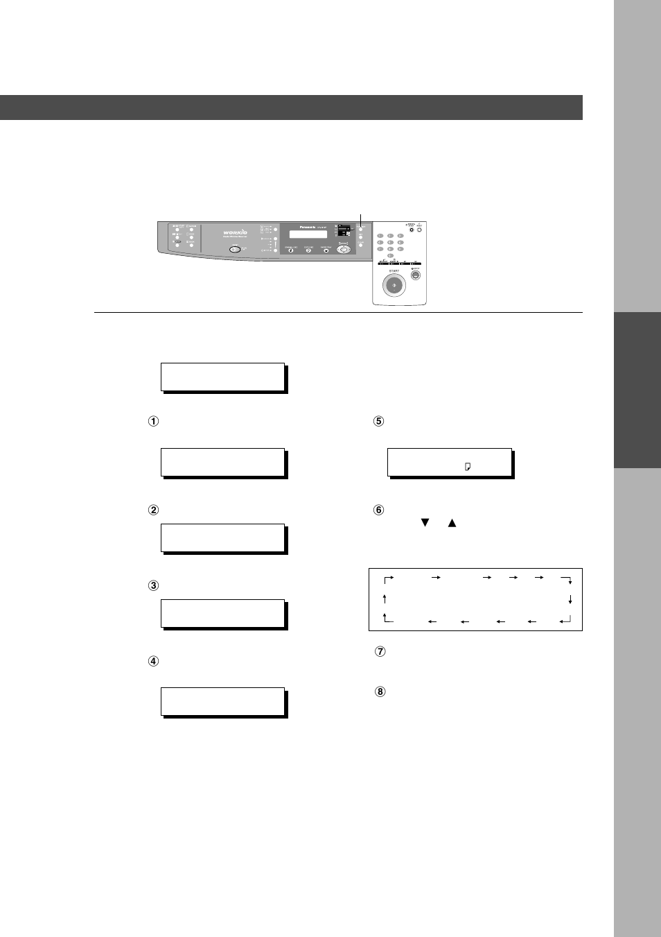 Function setting for key operator, Function | Technics DP-1810P User Manual | Page 31 / 54