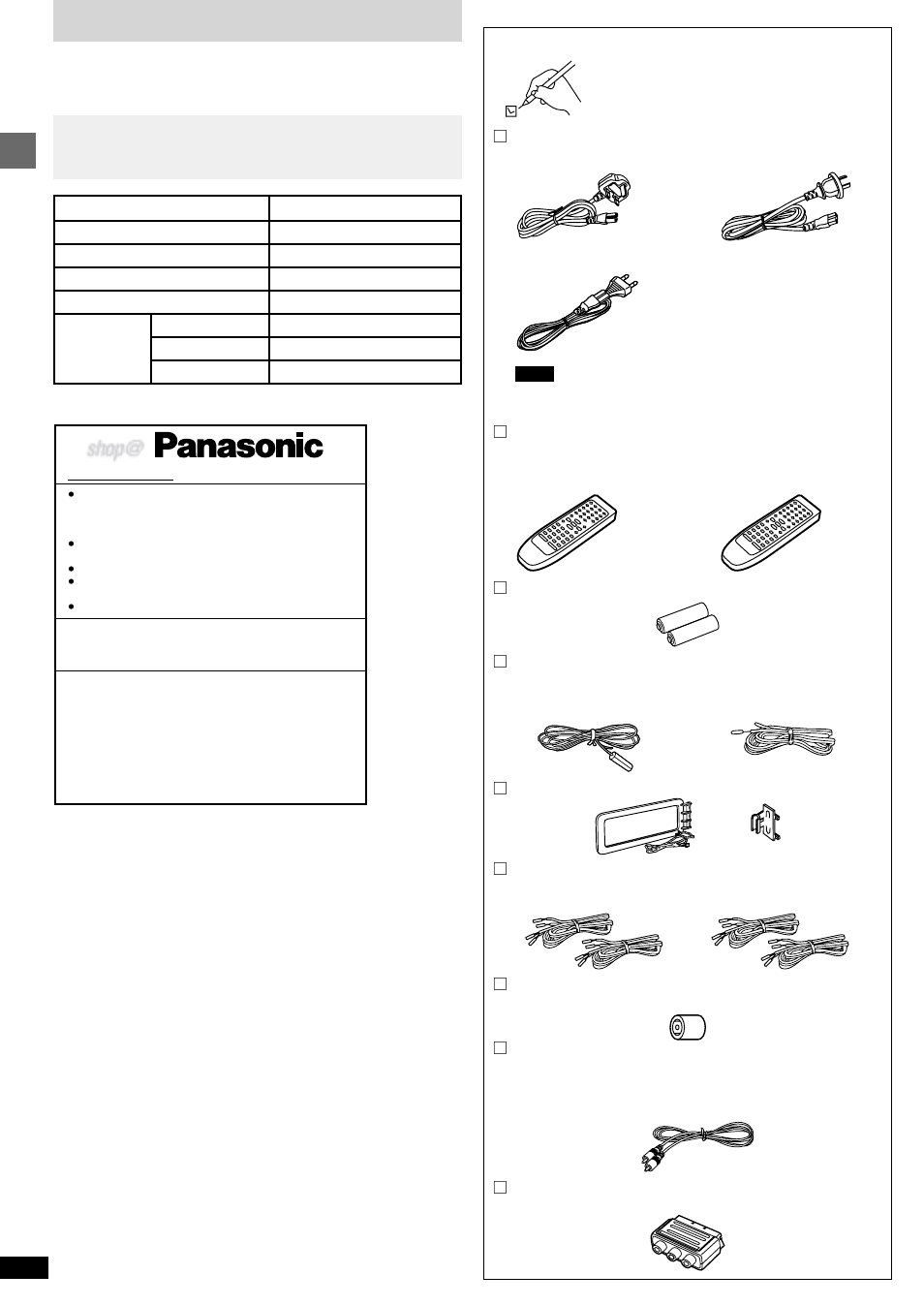 Supplied accessories, Dear customer, Before use system | Sc-dv290 | Technics SC-DV290 User Manual | Page 2 / 52