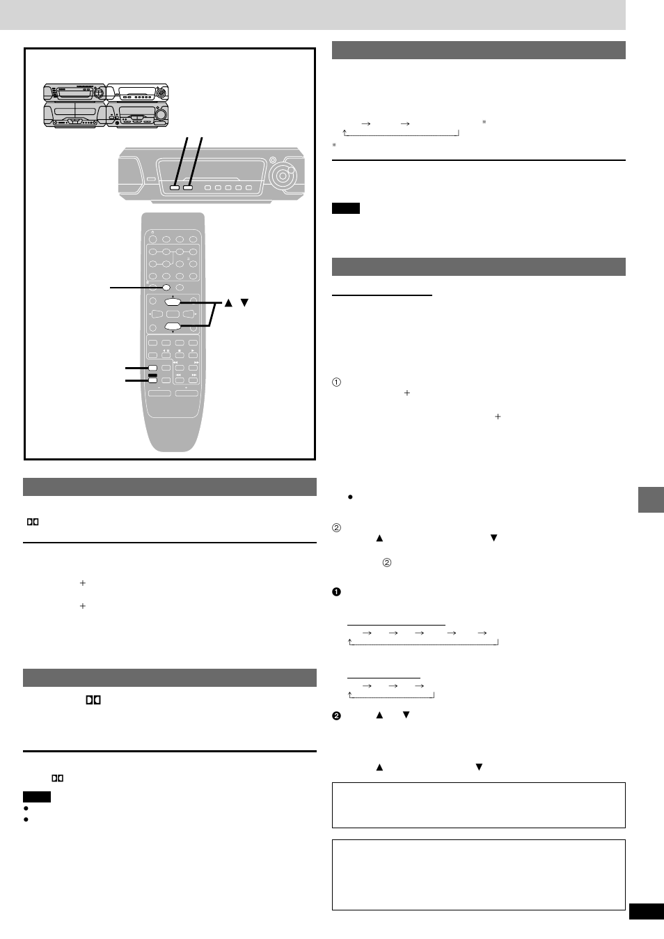 Dolby pro logic, Press [ î pro logic, off/on, Playback a dolby surround source | Speaker level adjustments, Super surround, Mix 2ch shift ch select test 3 , 4 | Technics SC-DV290 User Manual | Page 33 / 52