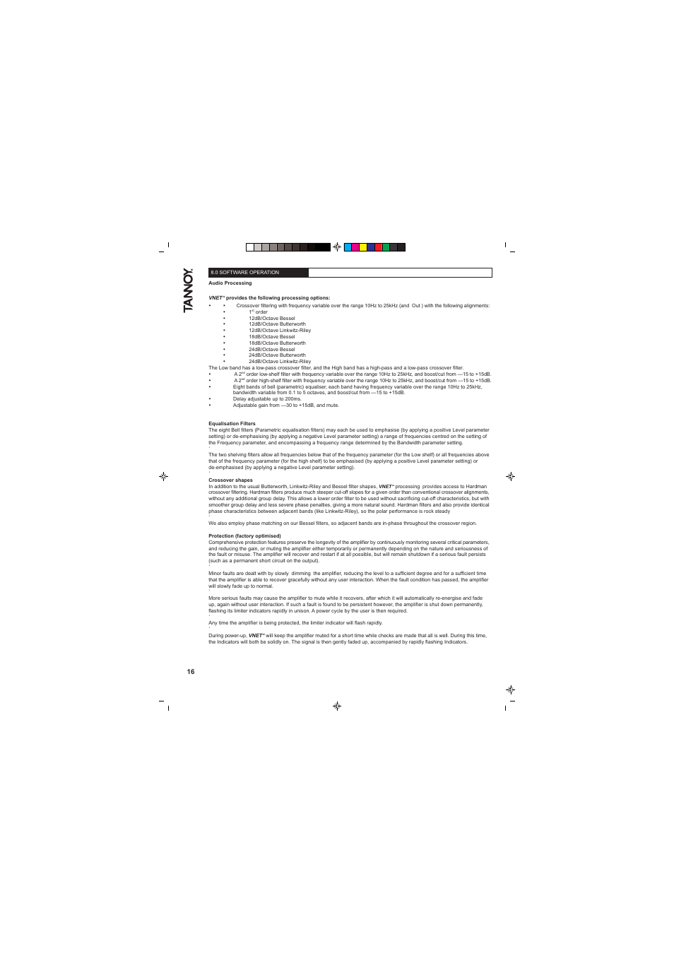 Tannoy VNET 300 User Manual | Page 16 / 36