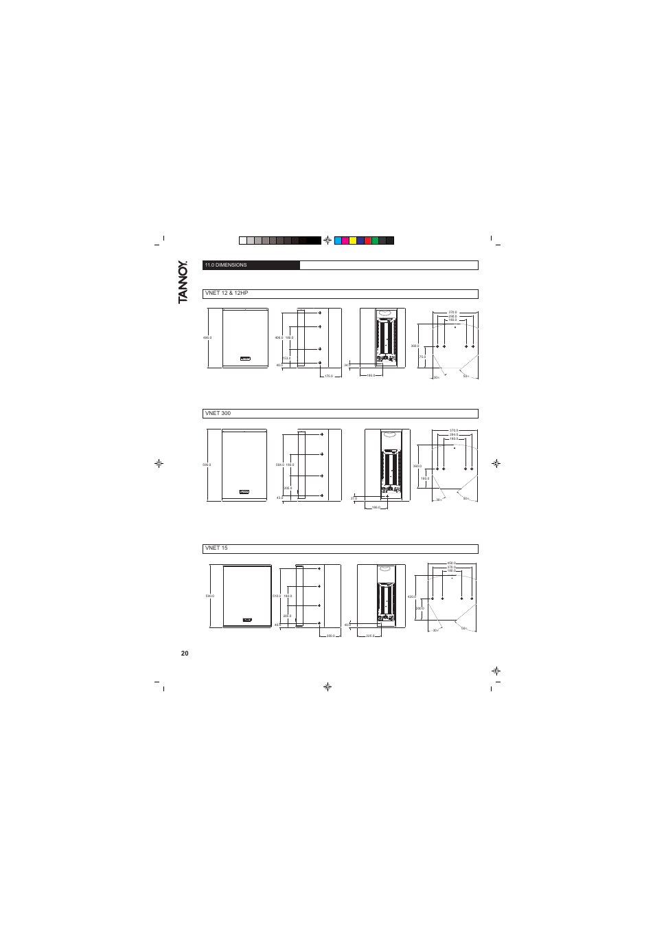 Tannoy VNET 300 User Manual | Page 20 / 36