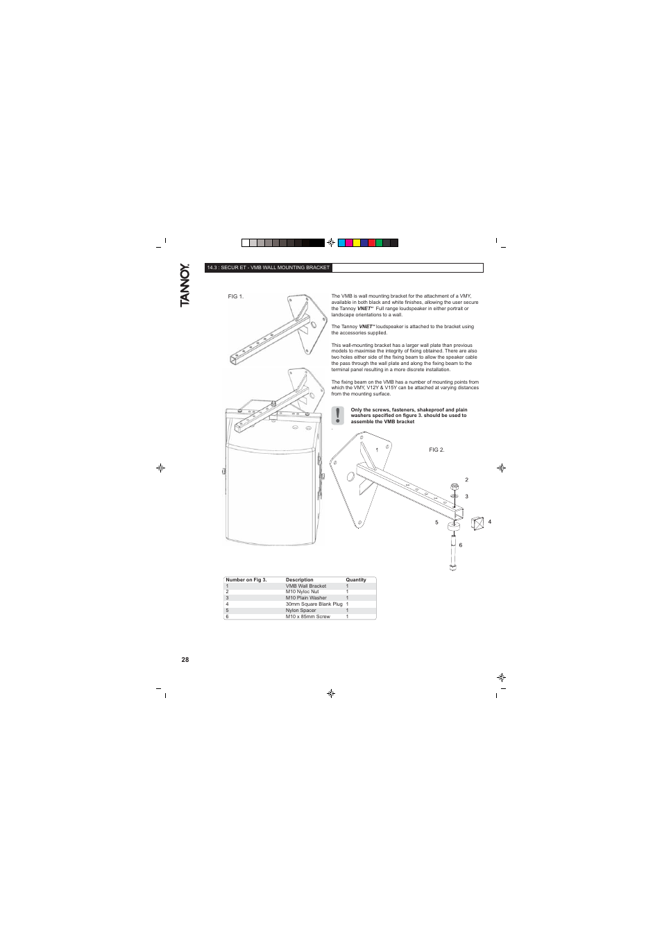 Tannoy VNET 300 User Manual | Page 28 / 36