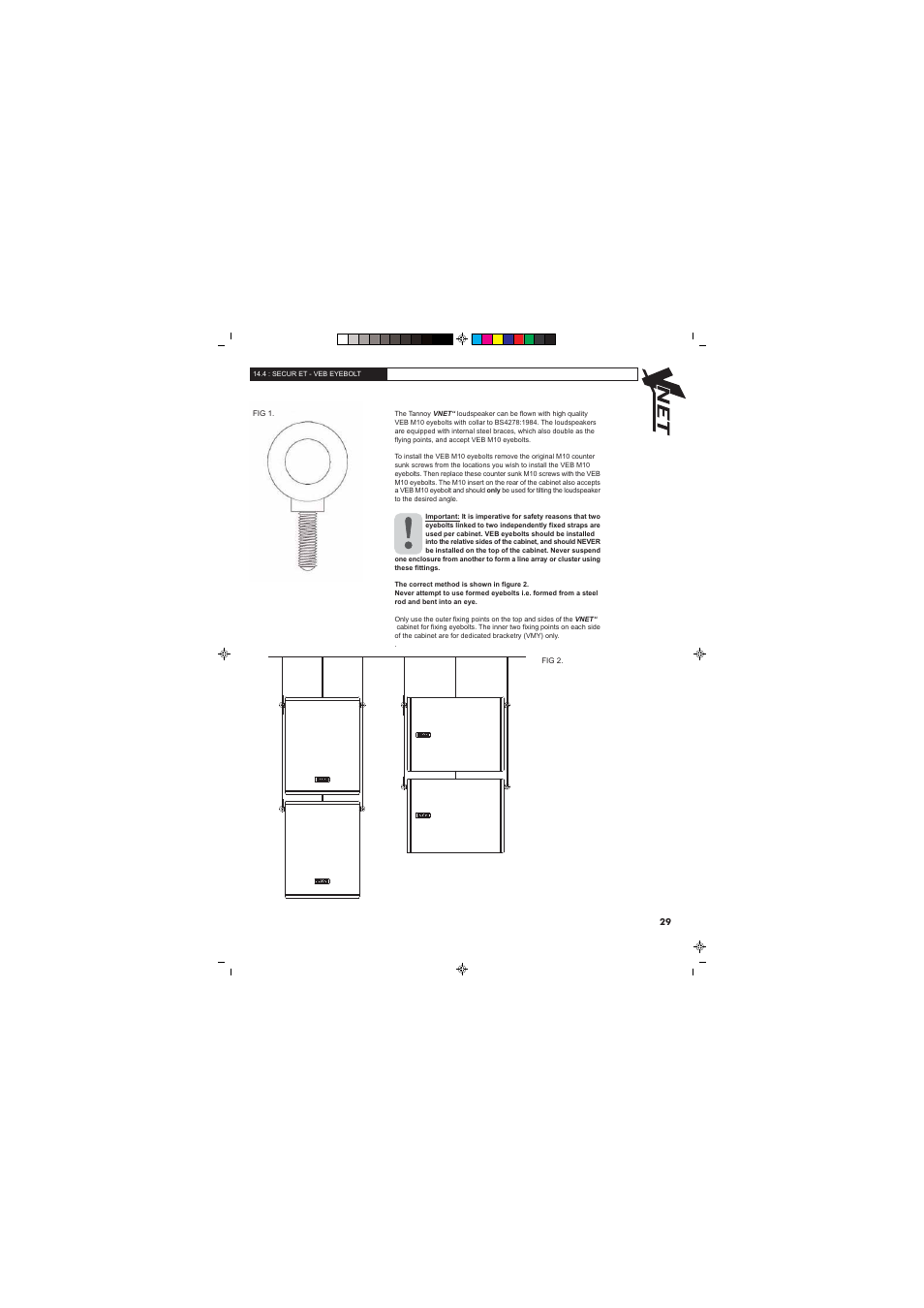 Tannoy VNET 300 User Manual | Page 29 / 36