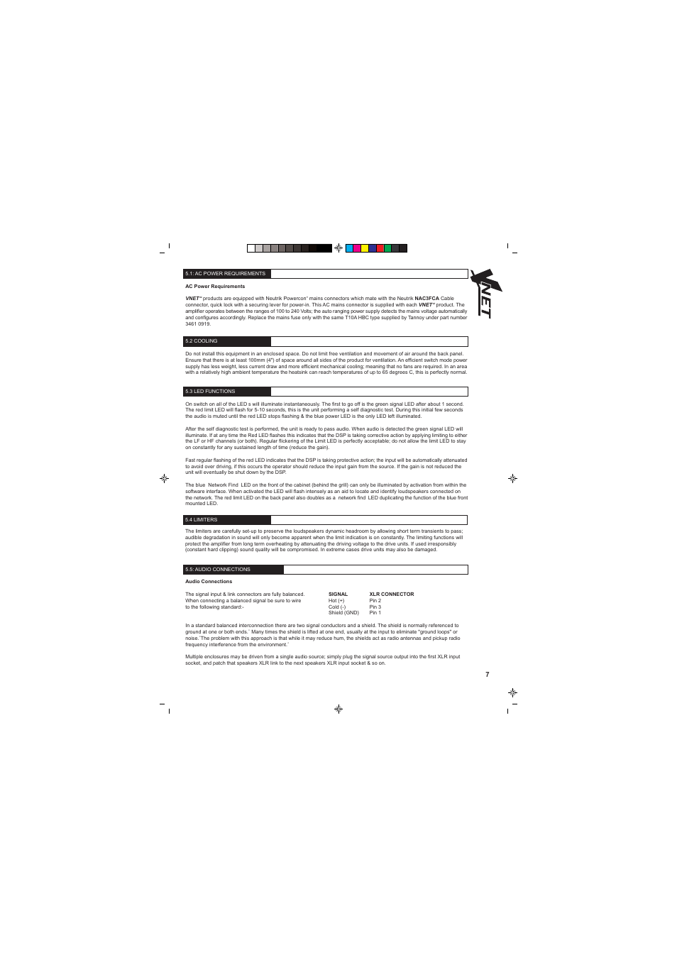 Tannoy VNET 300 User Manual | Page 7 / 36