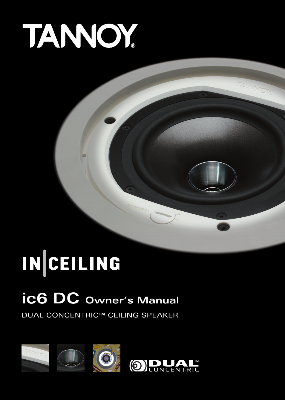 Tannoy Dual ic6 DC User Manual | 8 pages