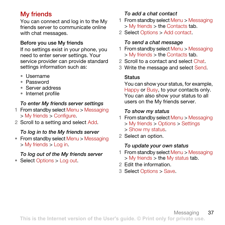 My friends | Tannoy C702 User Manual | Page 39 / 86
