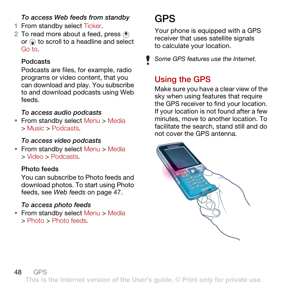 Using the gps | Tannoy C702 User Manual | Page 50 / 86
