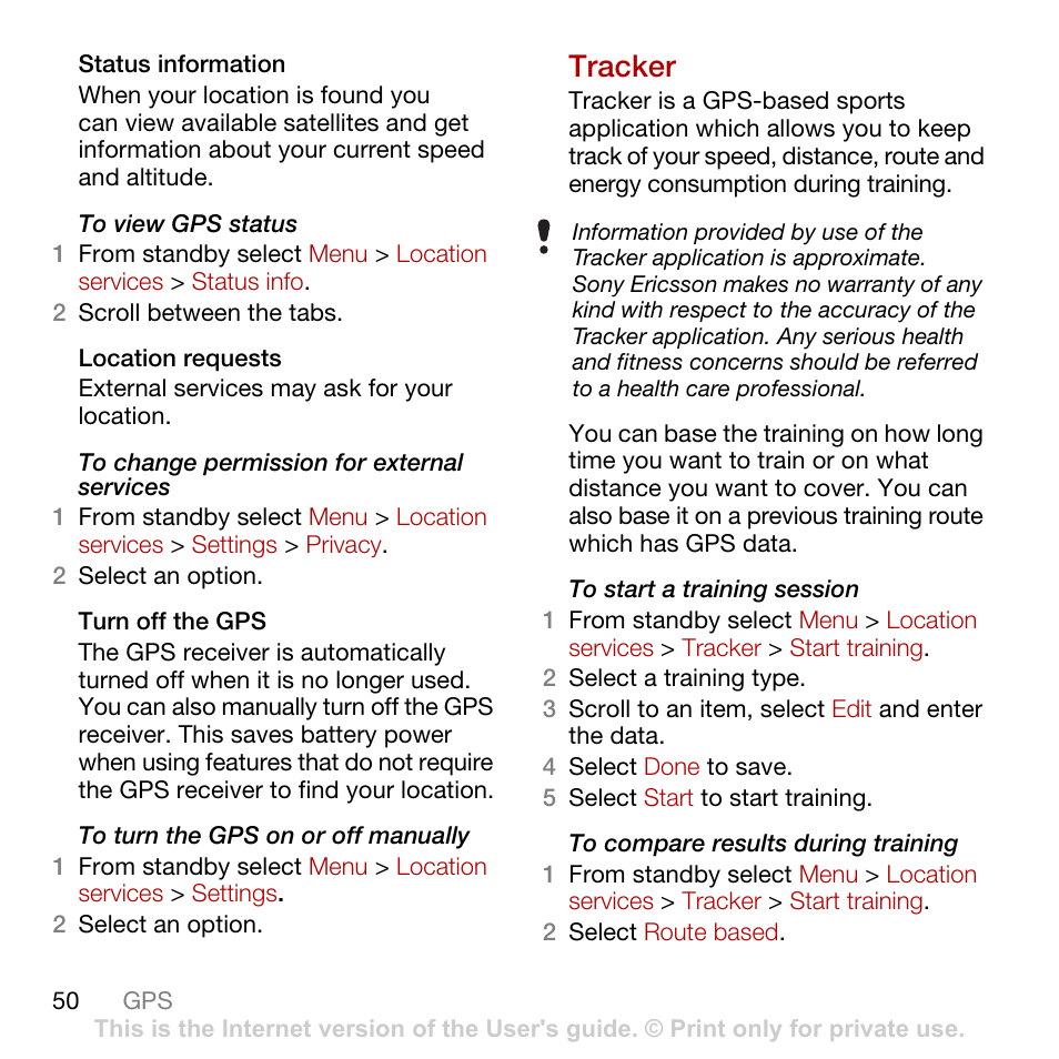 Tracker | Tannoy C702 User Manual | Page 52 / 86