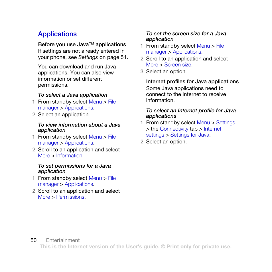 Applications | Tannoy K770I User Manual | Page 52 / 84