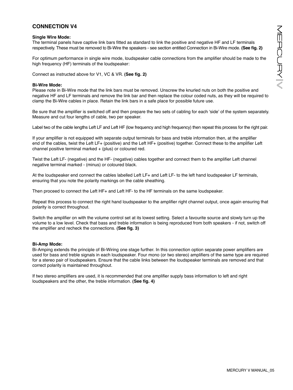 Tannoy Mercury V User Manual | Page 5 / 12