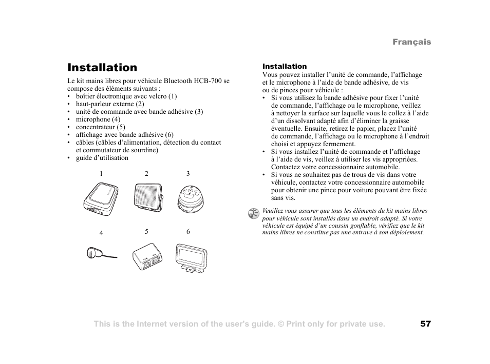 Installation, Installation 57 | Tannoy HCB-700 User Manual | Page 57 / 111