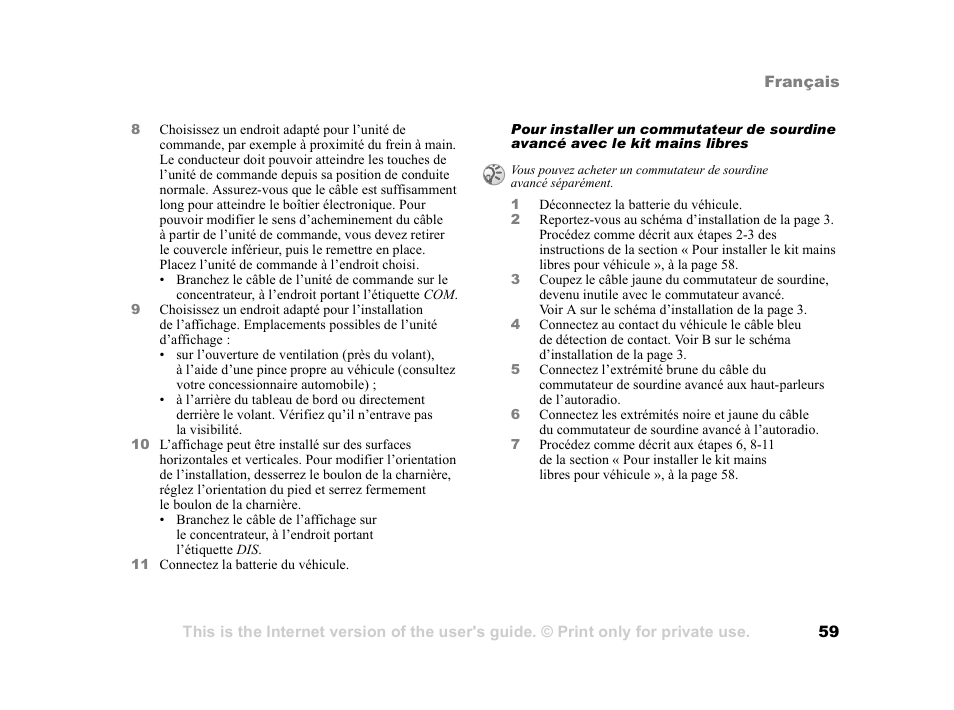 Tannoy HCB-700 User Manual | Page 59 / 111