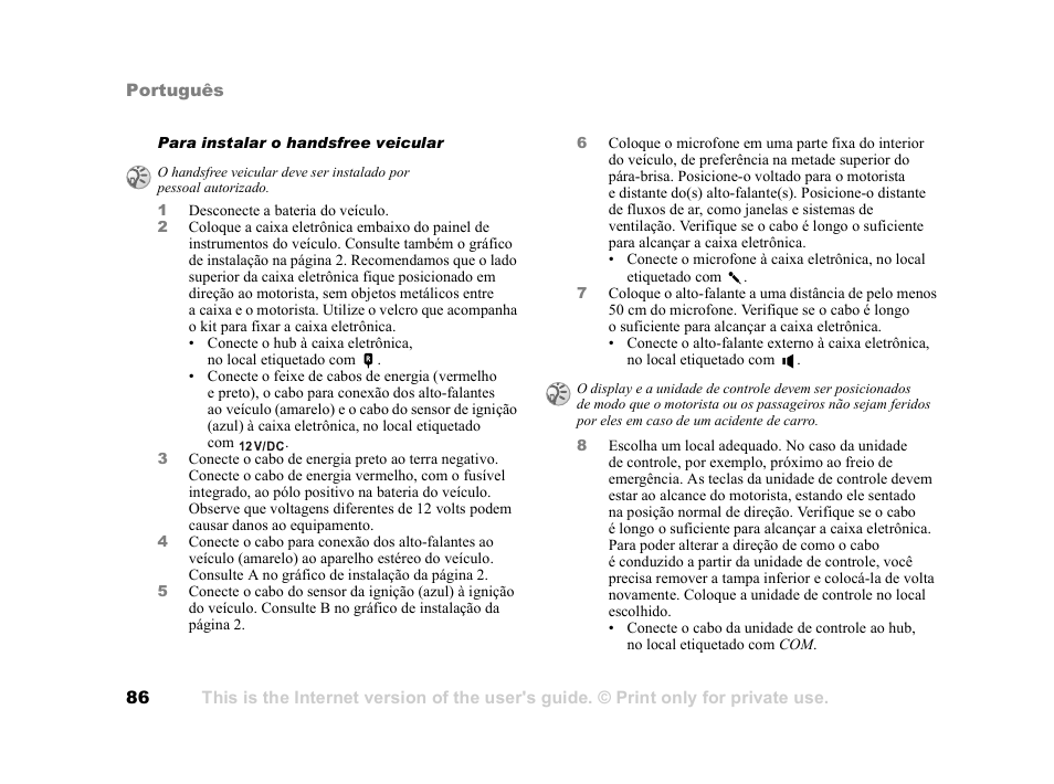 Tannoy HCB-700 User Manual | Page 86 / 111