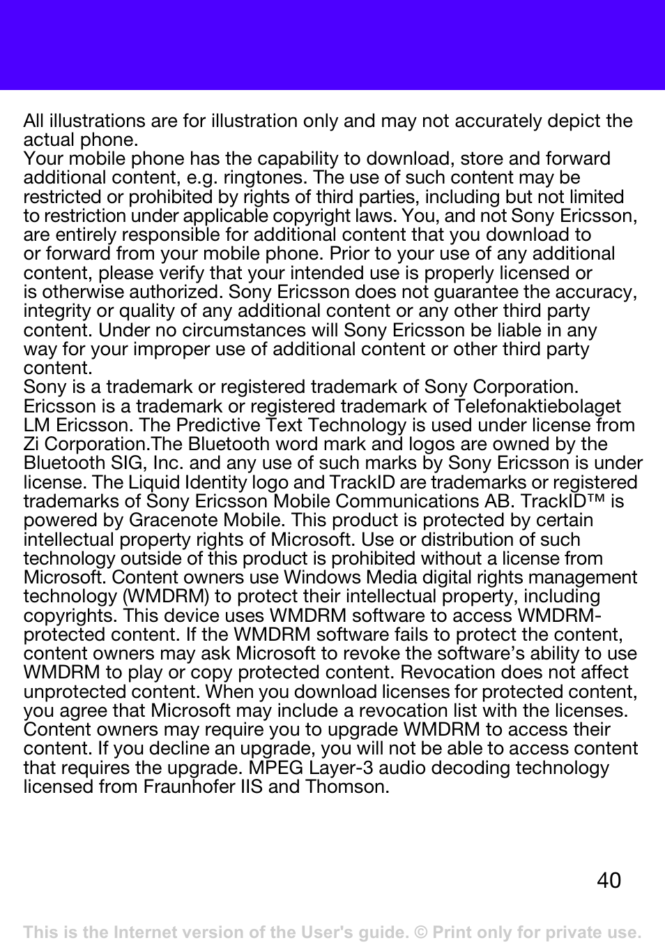 Tannoy T303 User Manual | Page 40 / 42