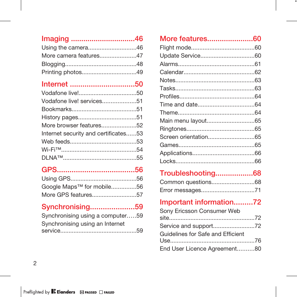 Tannoy WALKMAN W715 User Manual | Page 2 / 88