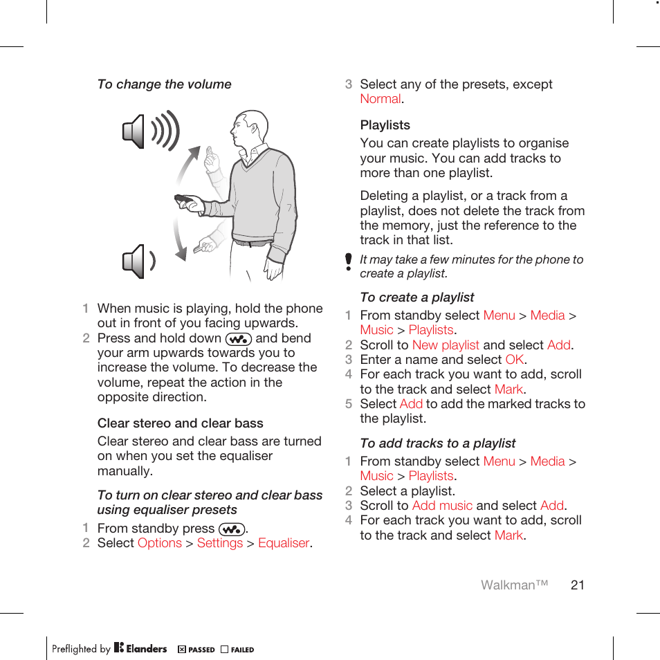 Tannoy WALKMAN W715 User Manual | Page 21 / 88