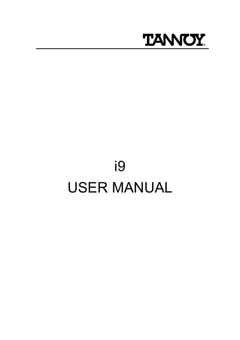 Tannoy I9 User Manual | 14 pages
