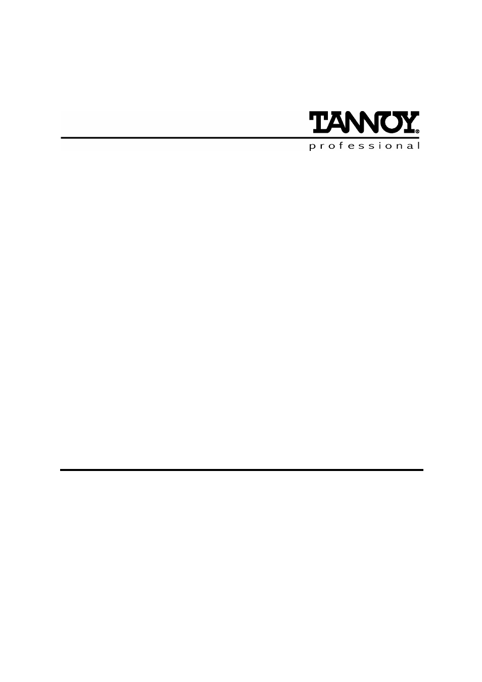 Tannoy Nearfield Monitors Reveal User Manual | Page 2 / 16