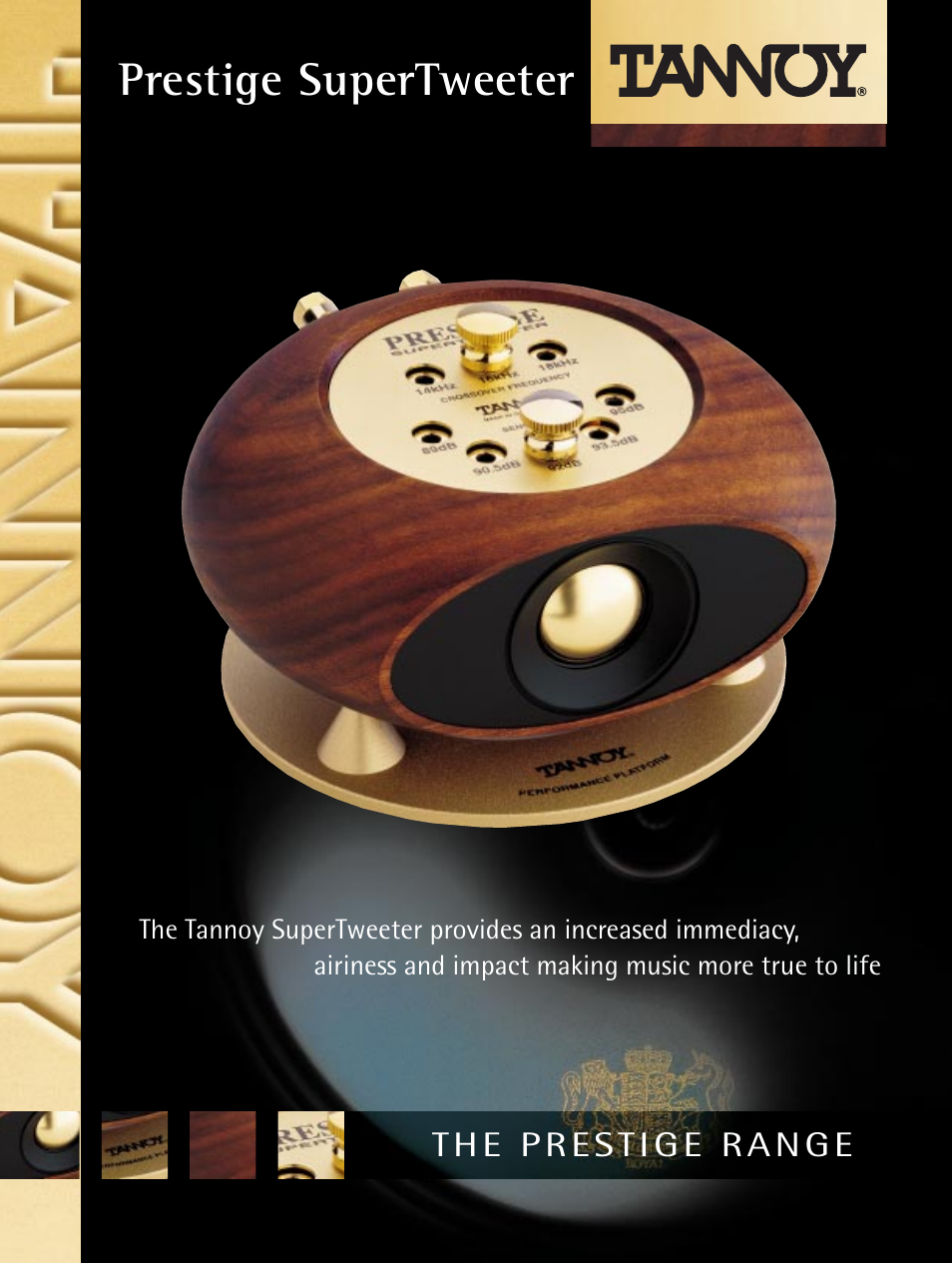 Tannoy Prestige Tweeter User Manual | 2 pages