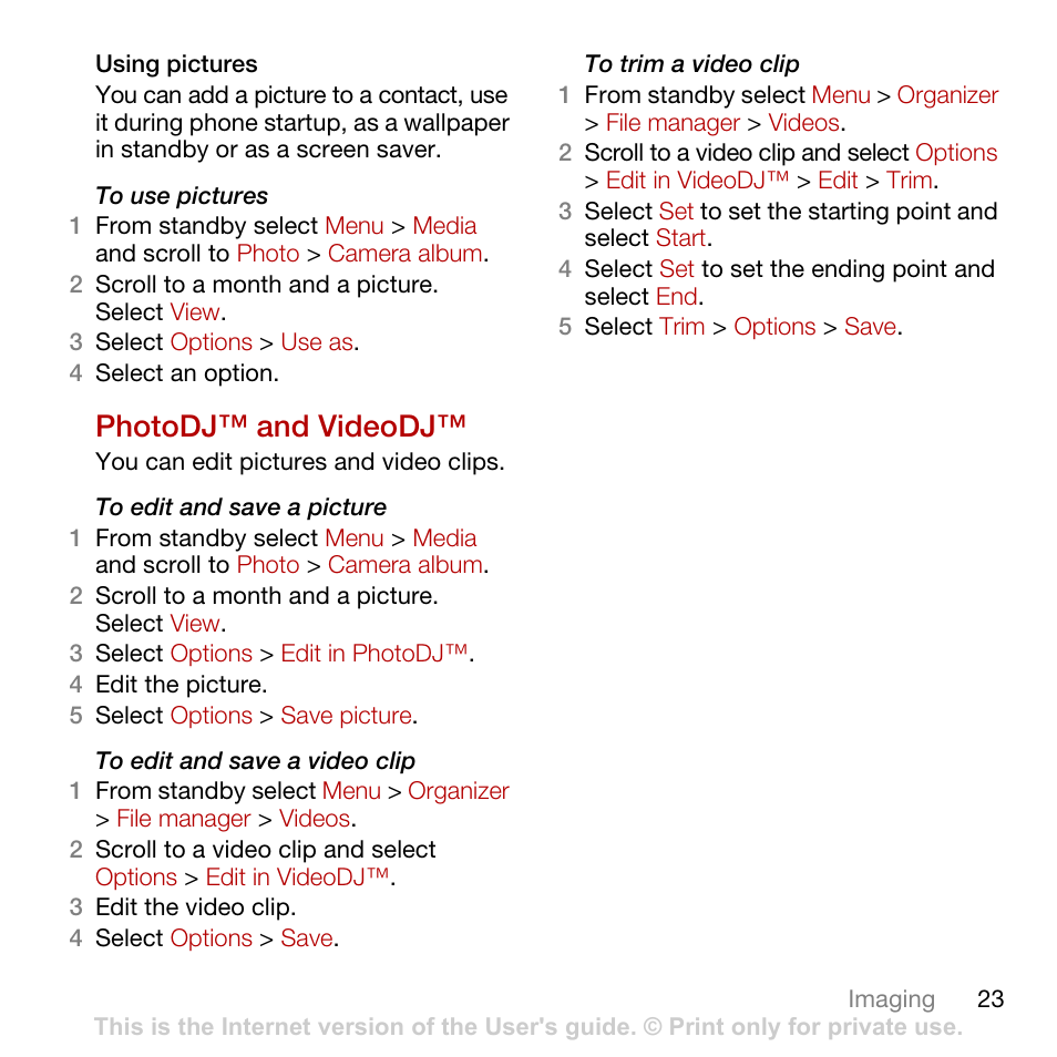 Photodj™ and videodj, E using pictures | Tannoy CYBER-SHOT C902 User Manual | Page 25 / 82