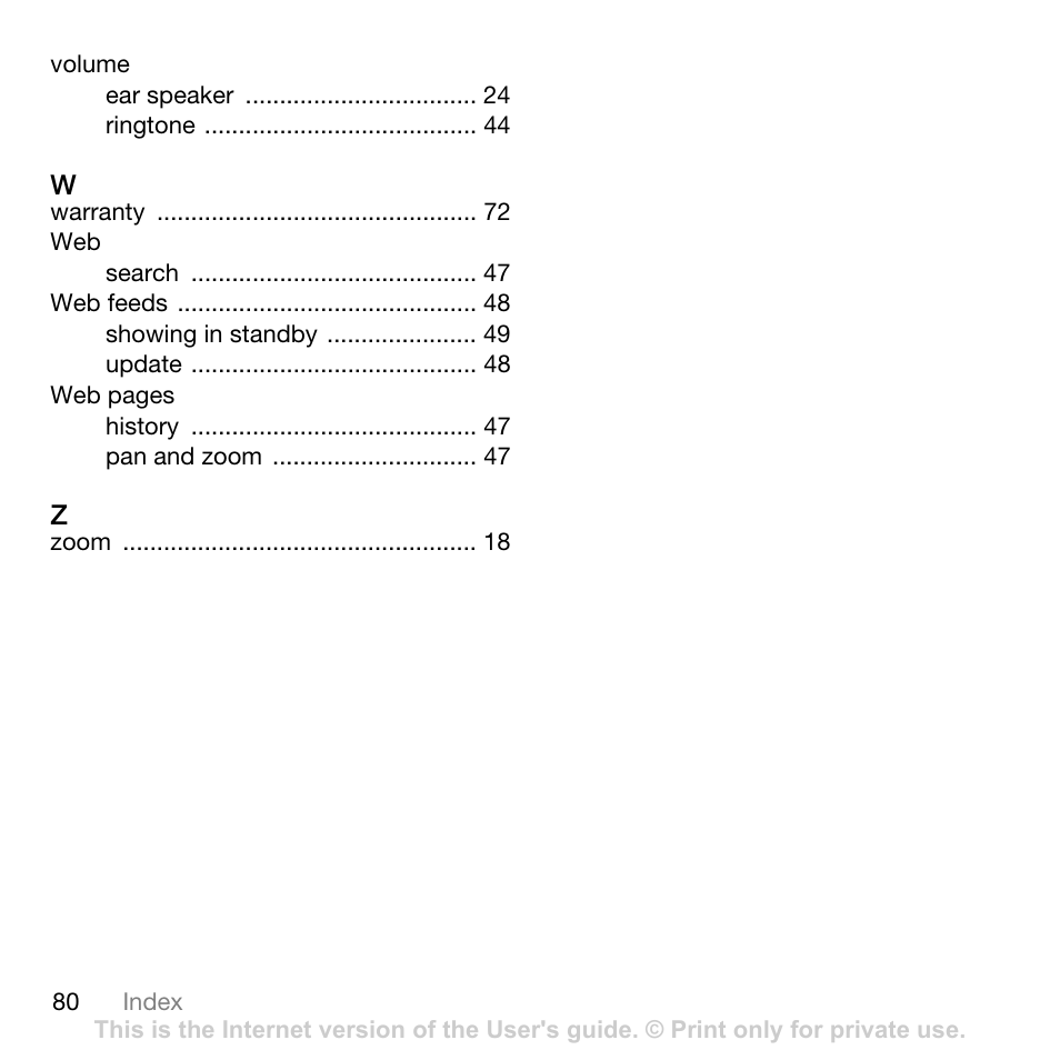 Tannoy CYBER-SHOT C902 User Manual | Page 82 / 82