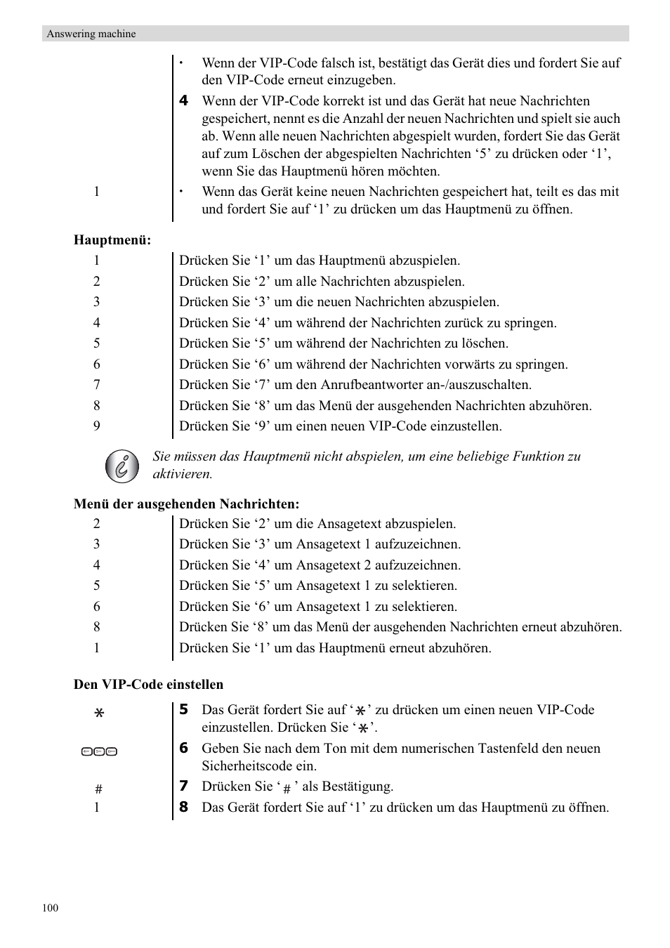 Topcom BUTLER E450 User Manual | Page 100 / 104