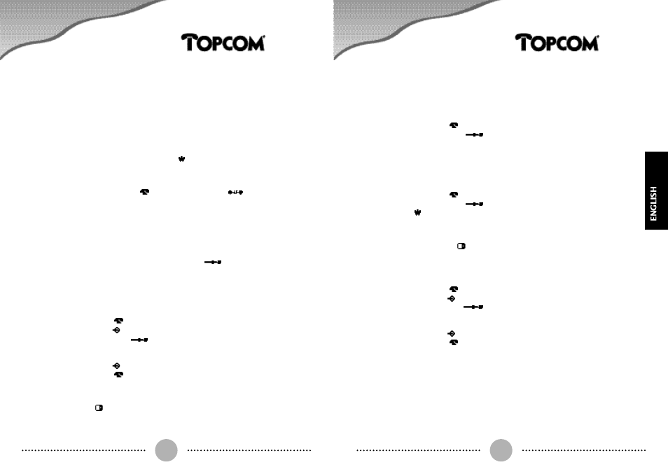 Mira 200 | Topcom MIRA 200 User Manual | Page 8 / 19