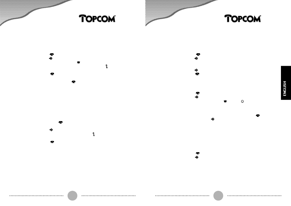 Mira 200 | Topcom MIRA 200 User Manual | Page 9 / 19