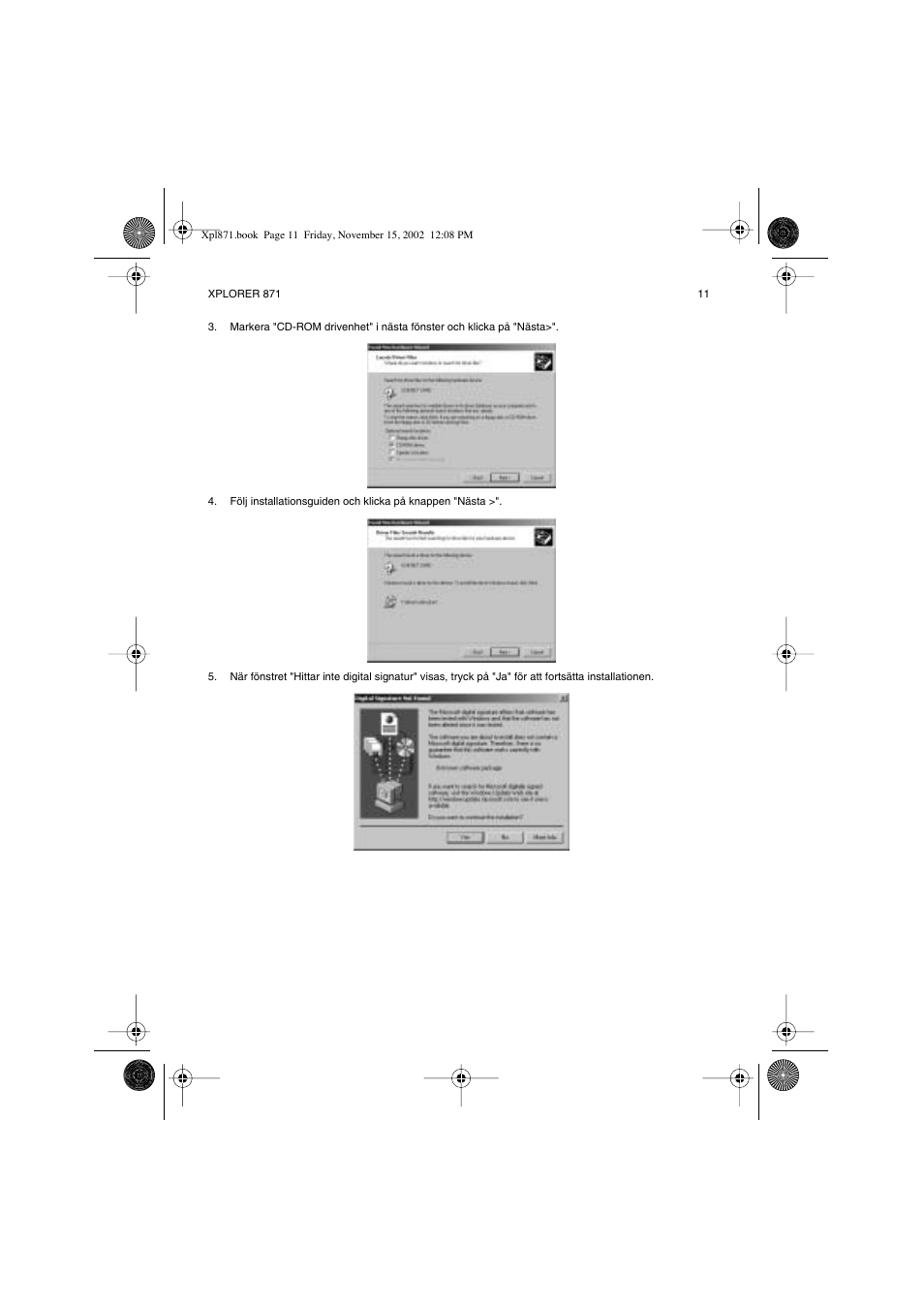 Topcom Xplorer 871 User Manual | Page 11 / 43