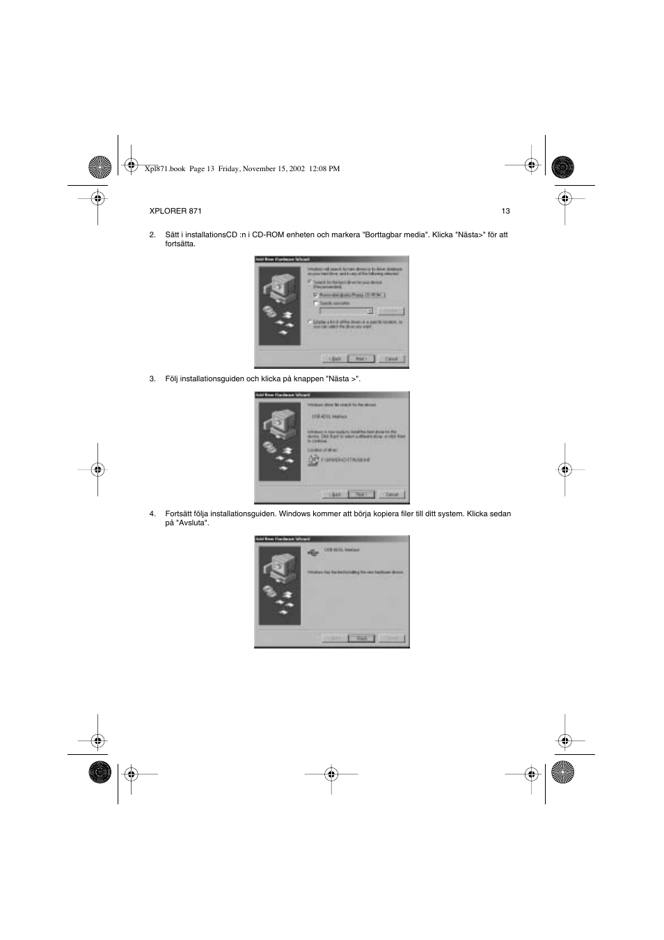 Topcom Xplorer 871 User Manual | Page 13 / 43