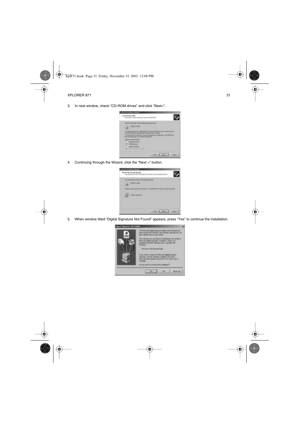 Topcom Xplorer 871 User Manual | Page 31 / 43